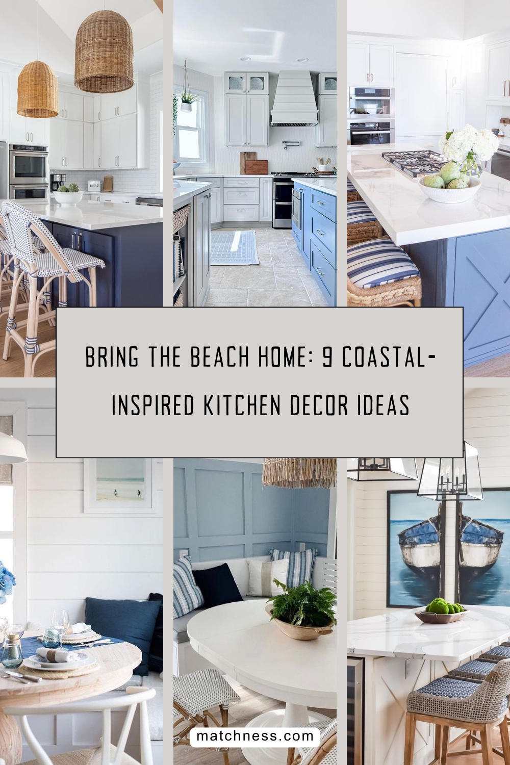 Bring the beach home 9 coastal-inspired kitchen decor ideas
