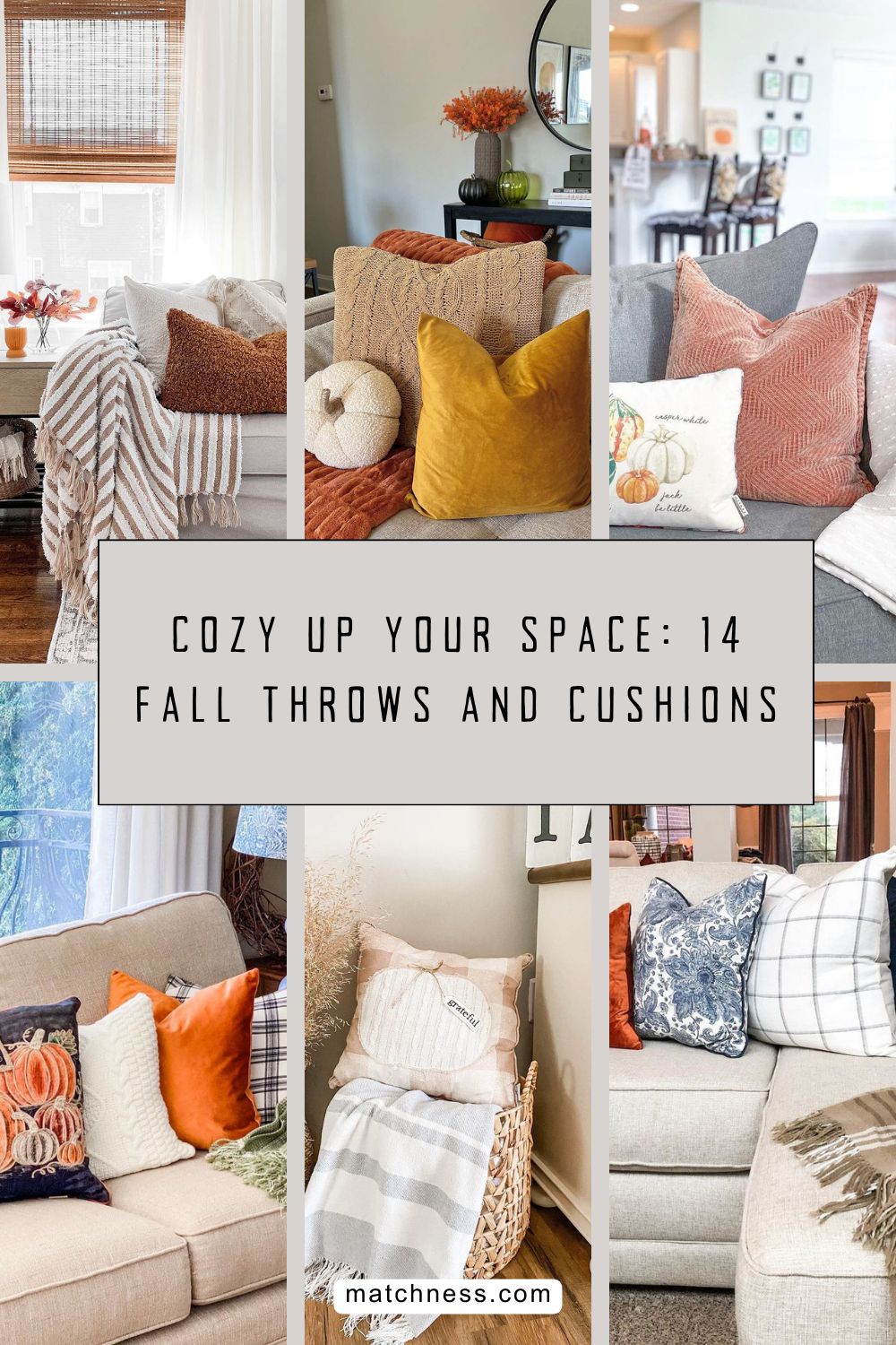 Cozy up your space 14 fall throws and cushions