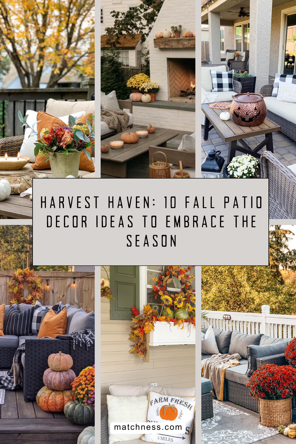 Harvest haven 10 fall patio decor ideas to embrace the season