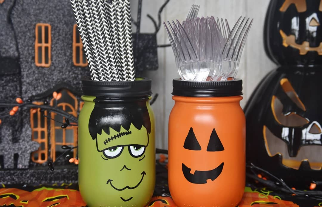 Mason jar storage