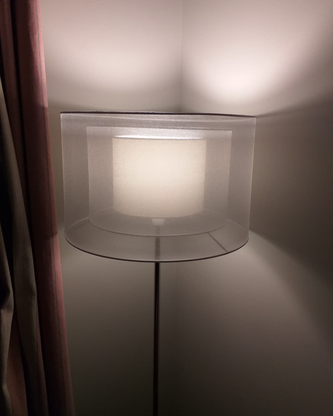 Organza lampshade