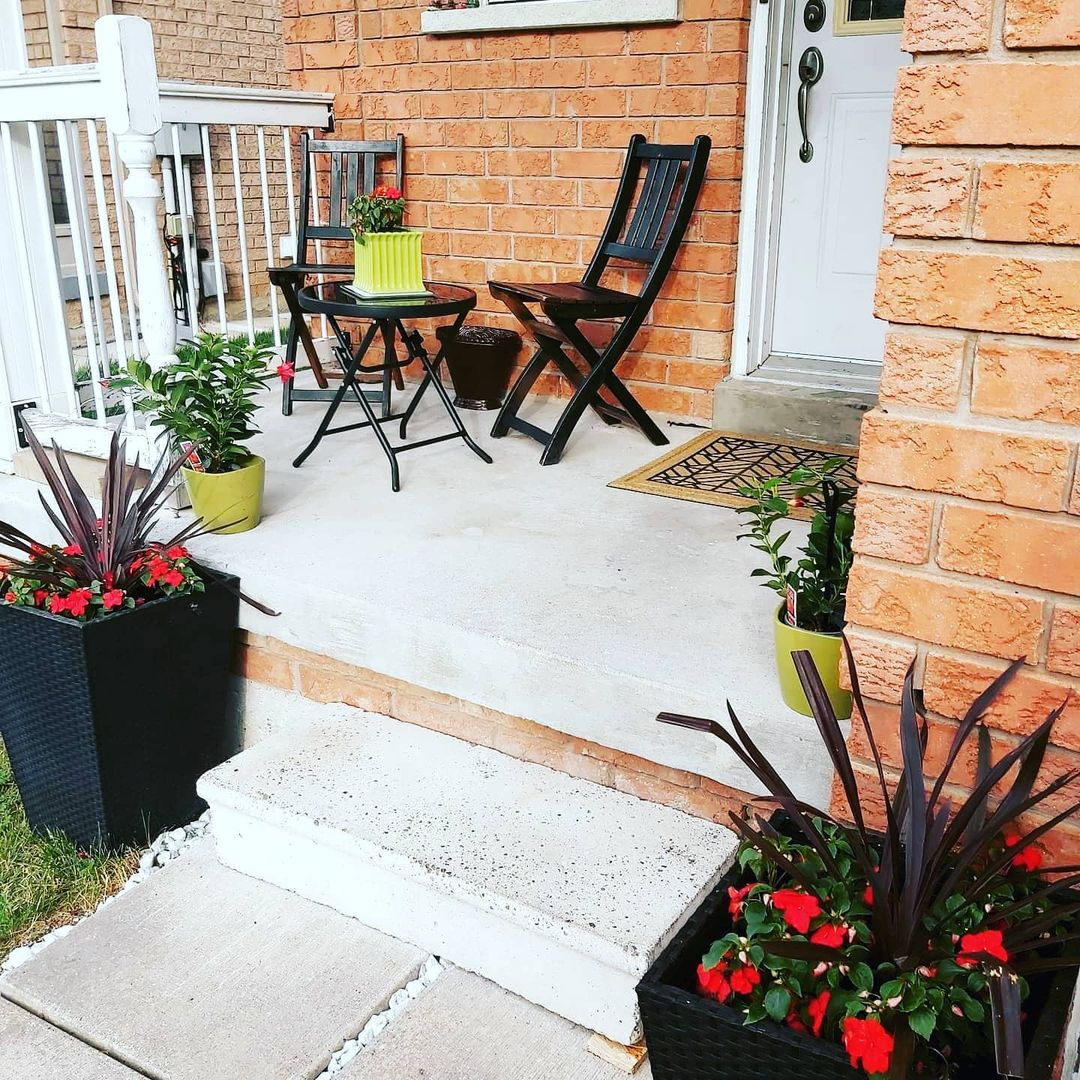 Potted plants
