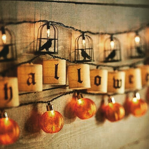 Pumpkin lights