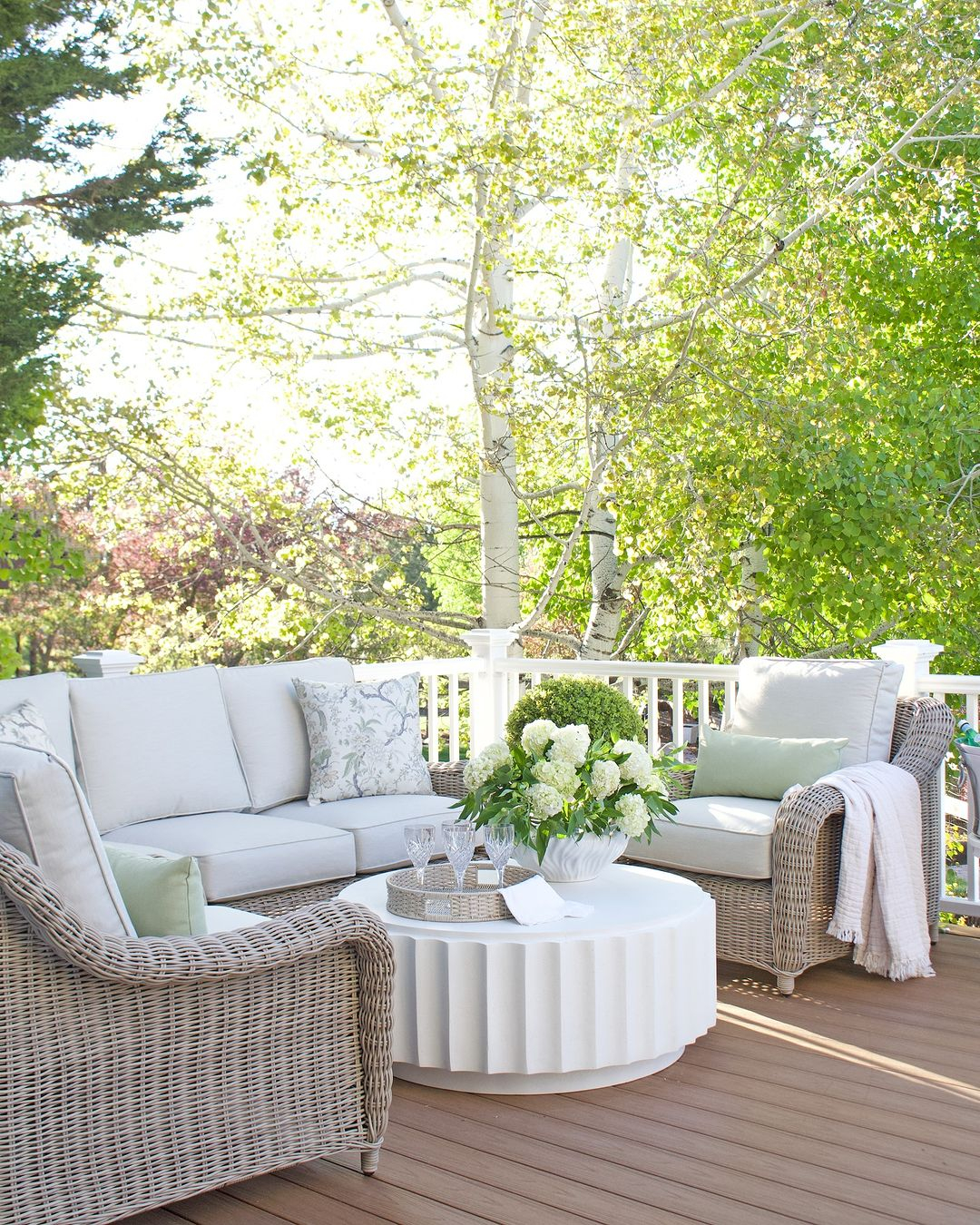 Rattan chairs