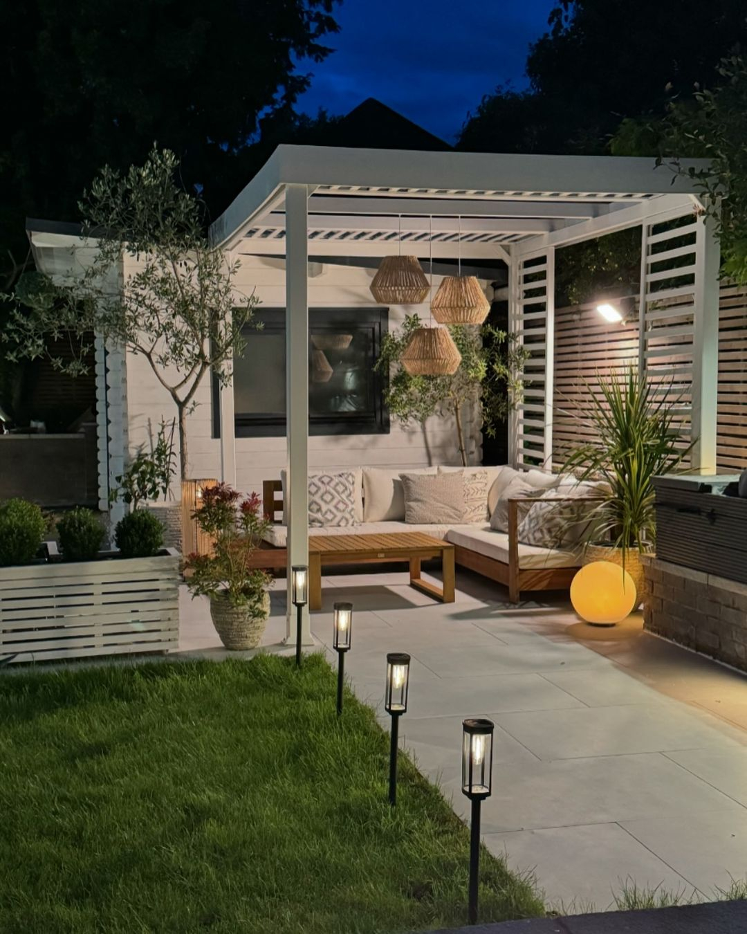 Solar-powered lights