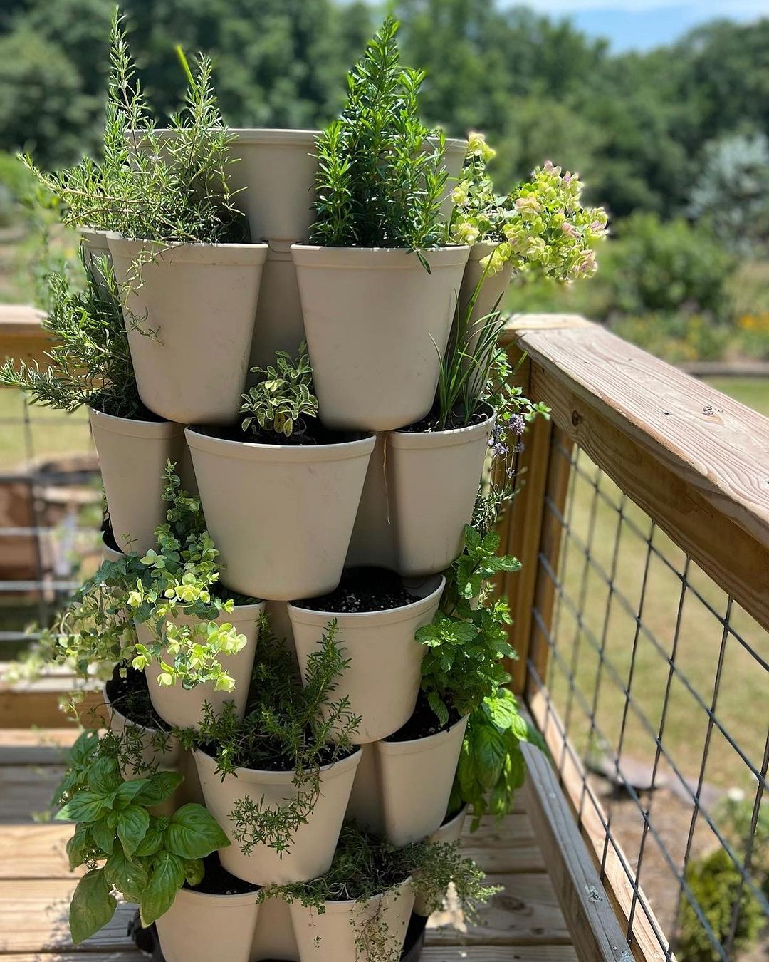 Stacking pots