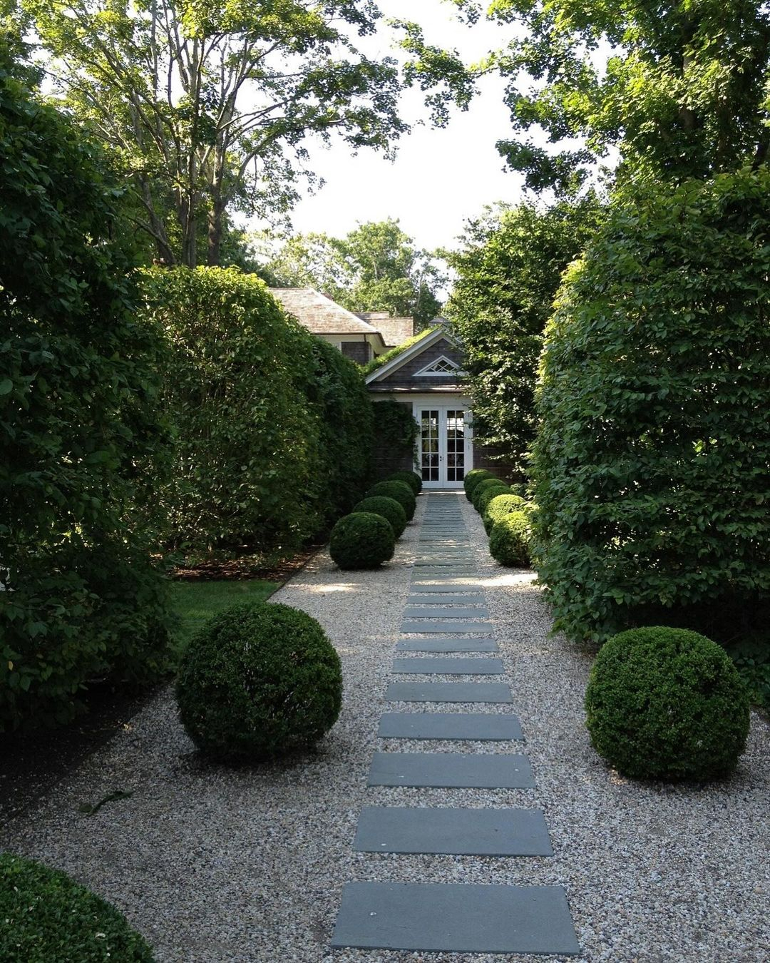 Straight paths