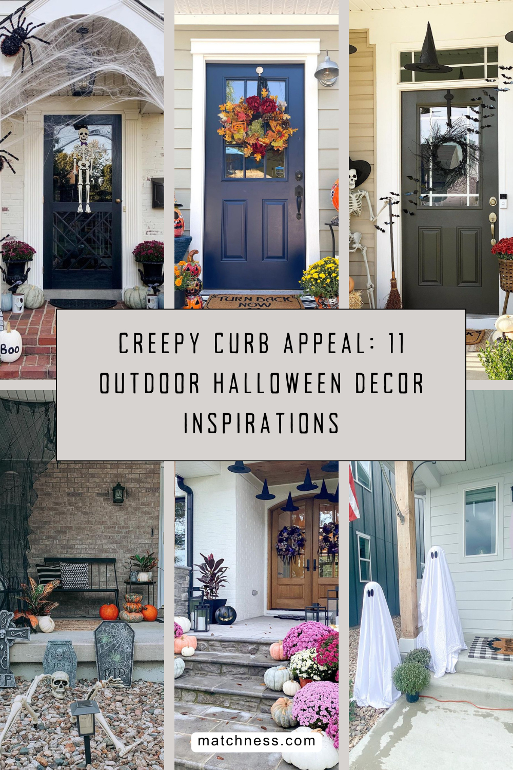 Creepy curb appeal 11 outdoor halloween decor inspirations
