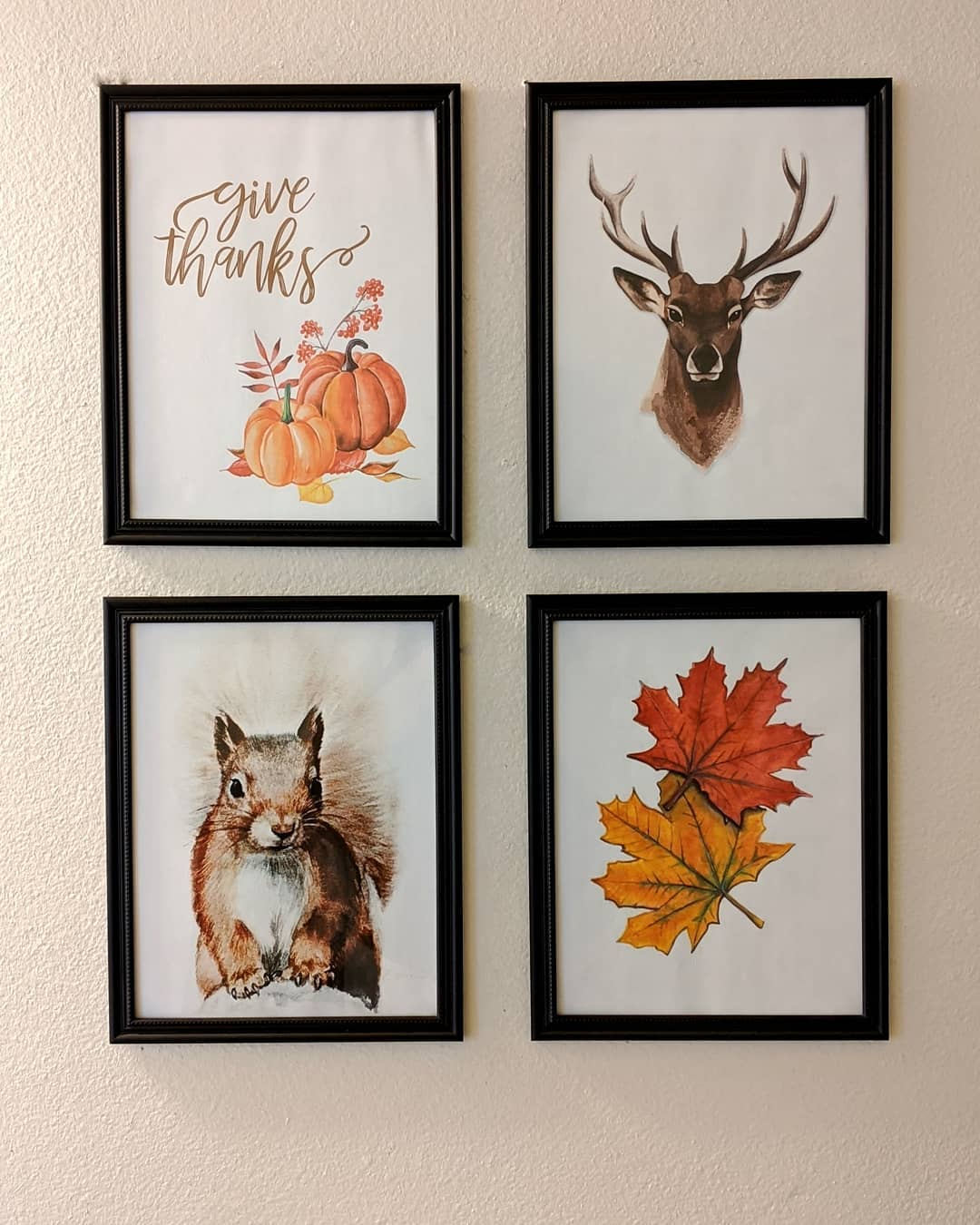 Fall print wall art