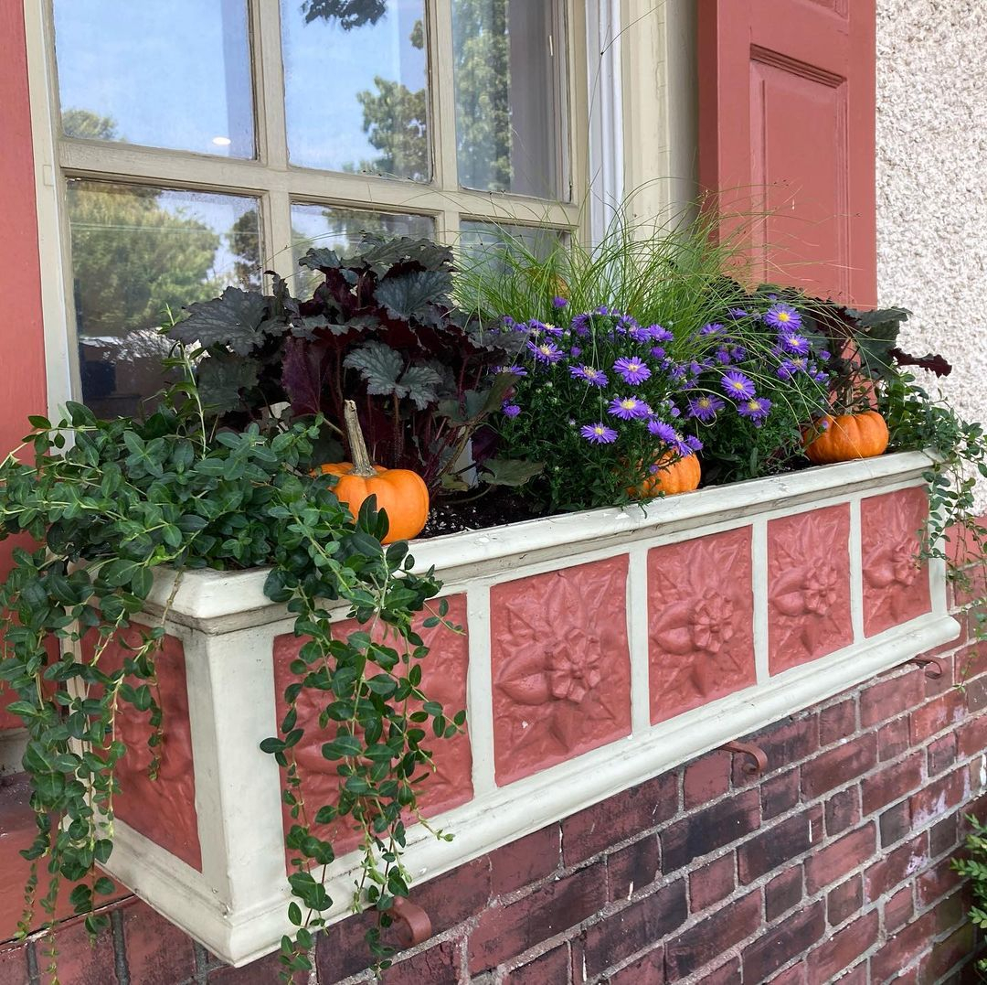 Fall window box
