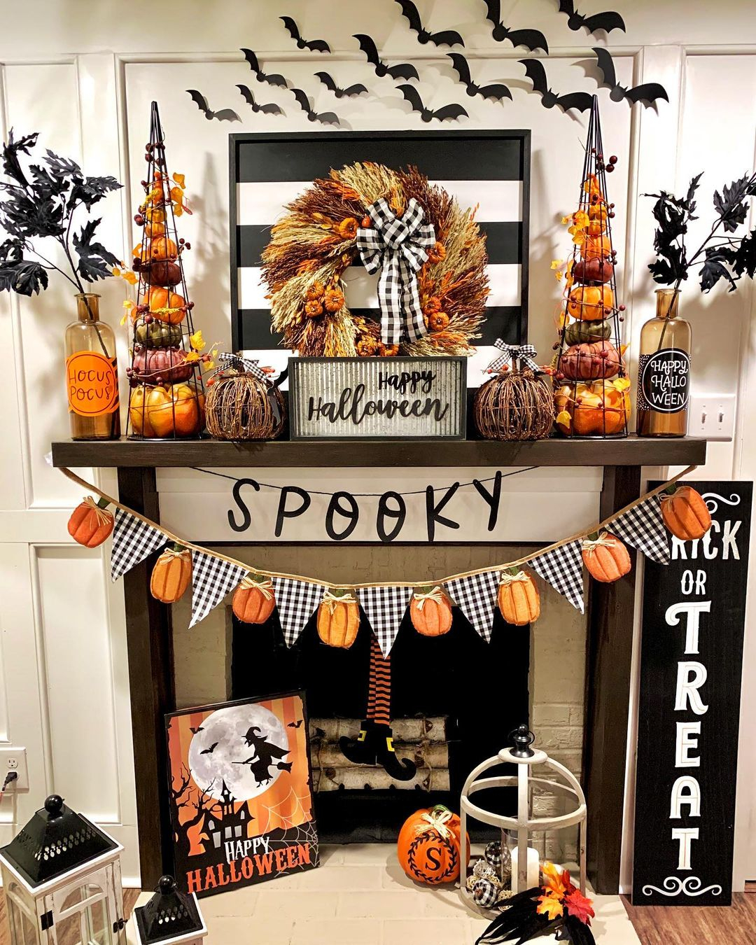 Festive and spooky decor