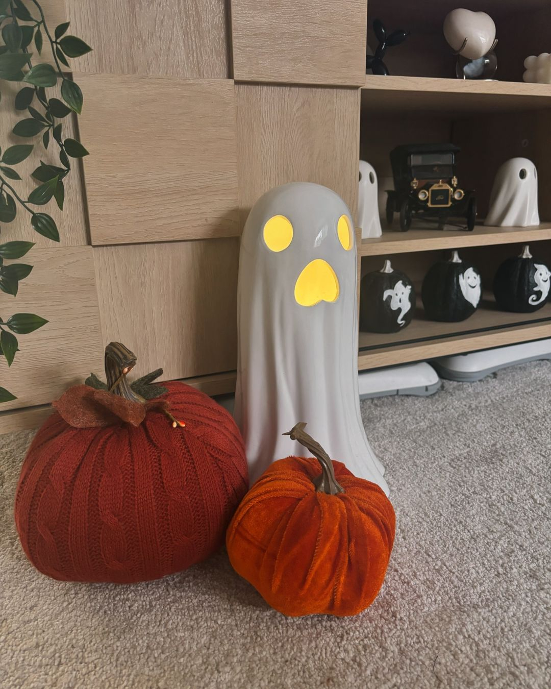 Ghost-shaped light