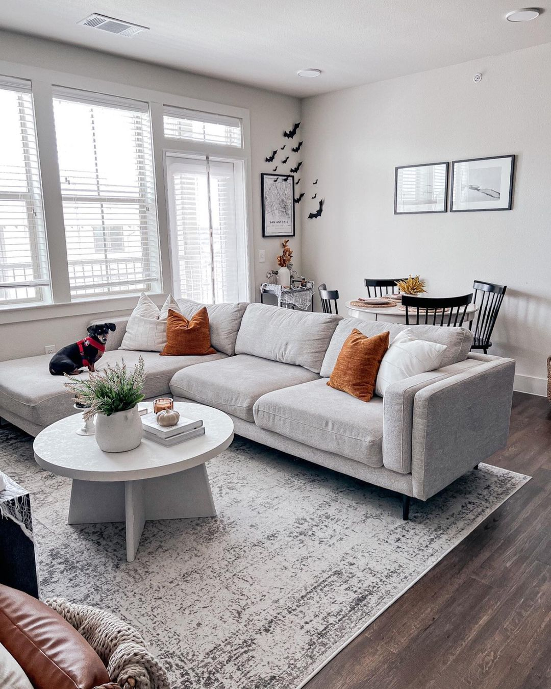 Neutral rug