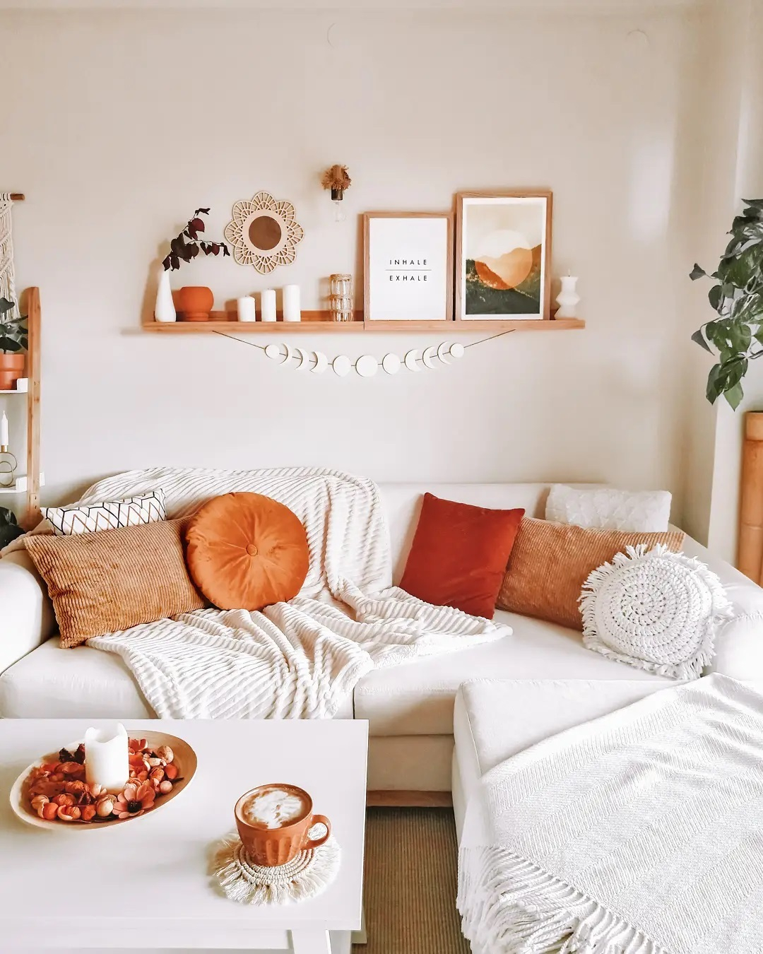 Pops of color