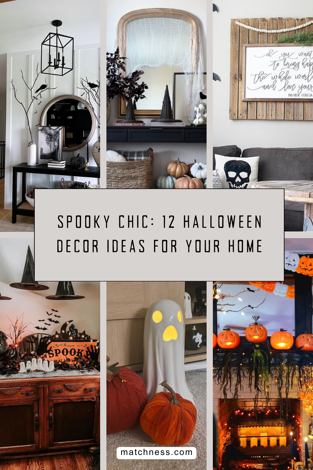 Spooky chic 12 halloween decor ideas for your home