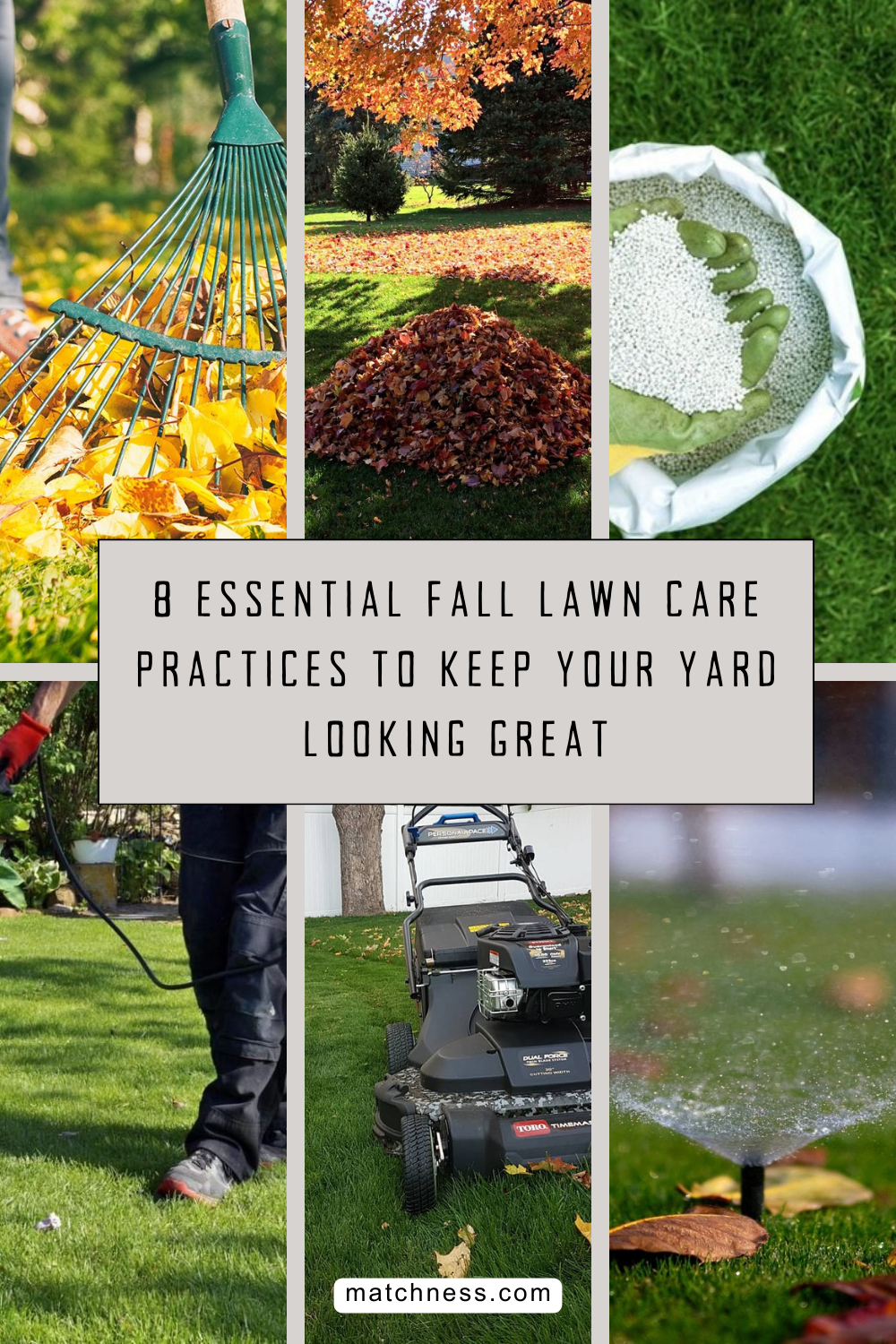 8 essential fall lawn care practices to keep your yard looking great