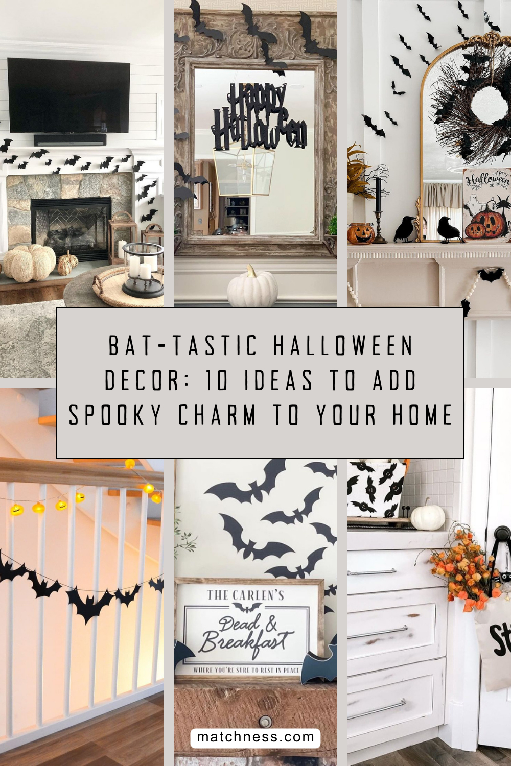 Bat-tastic halloween decor 10 ideas to add spooky charm to your home