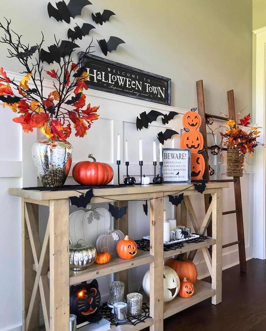 Classic Halloween decor