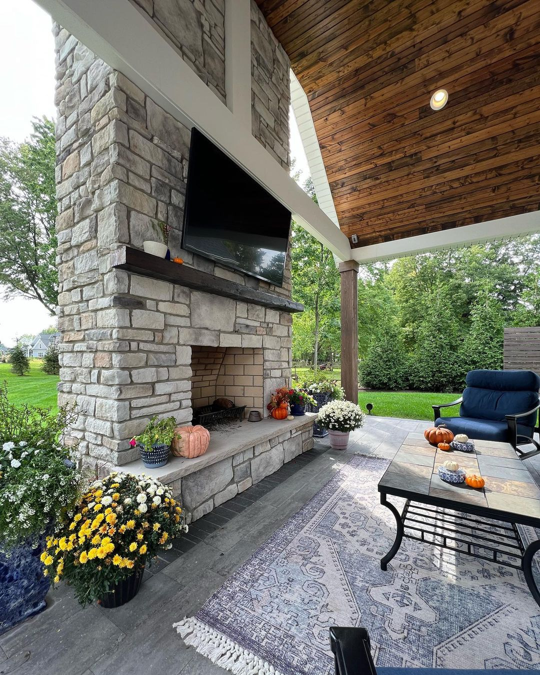 Cozy outdoor rug