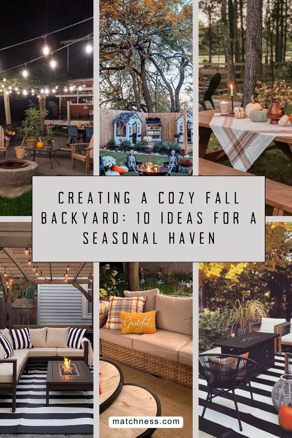 Creating a cozy fall backyard 10 ideas for a seasonal haven