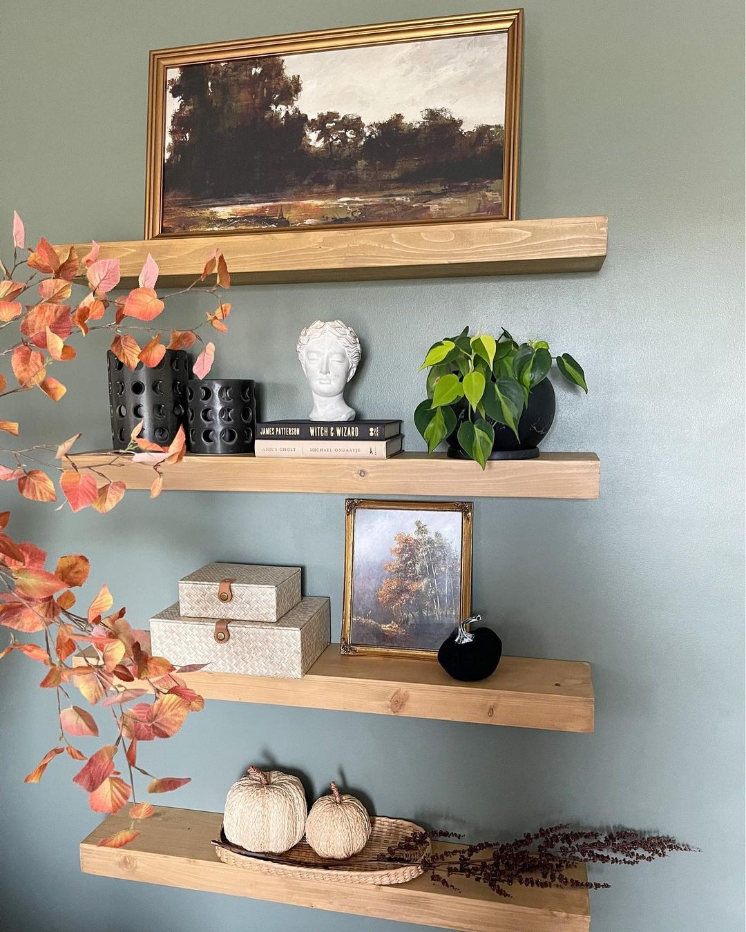 Fall-inspired wall art