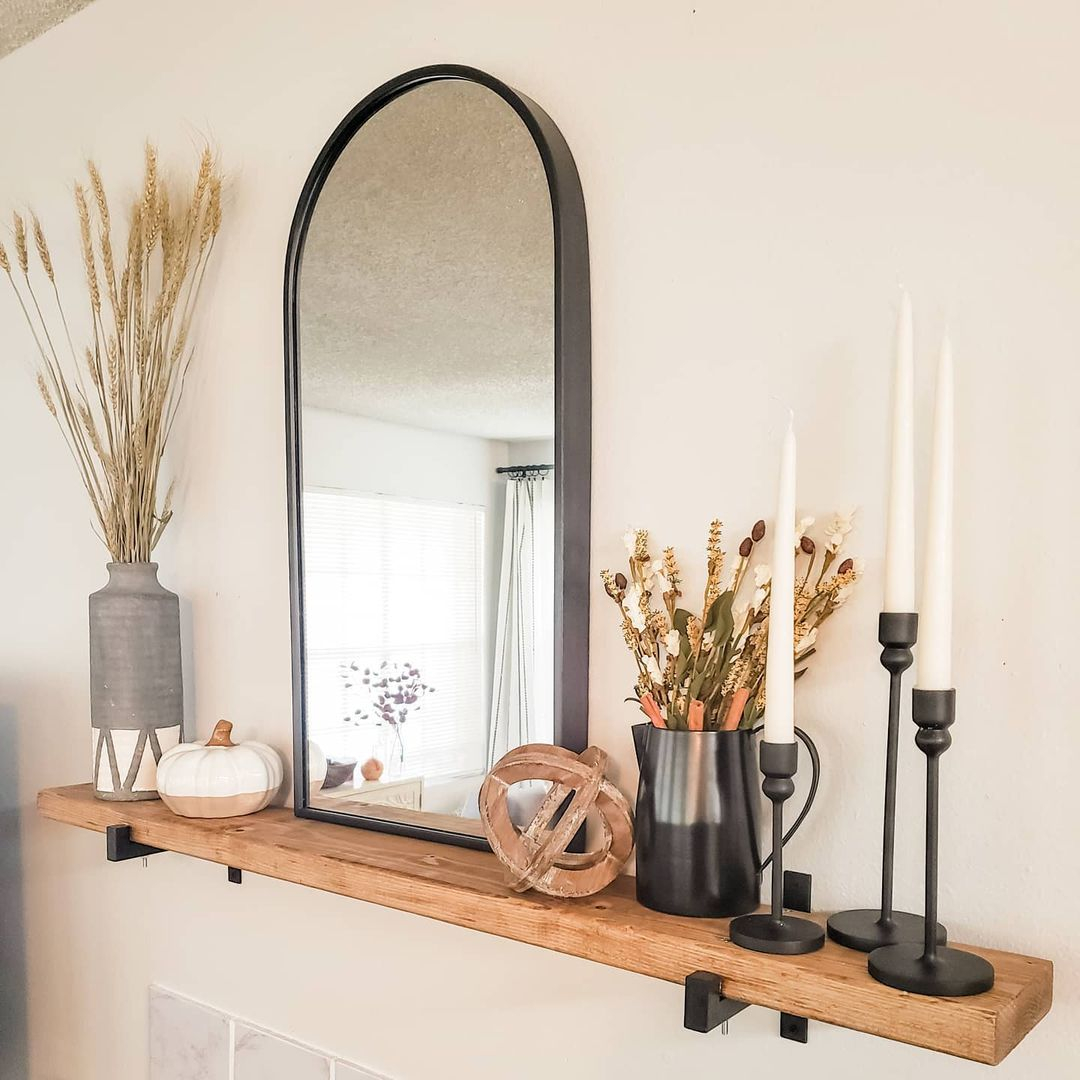 Layering with natural elements