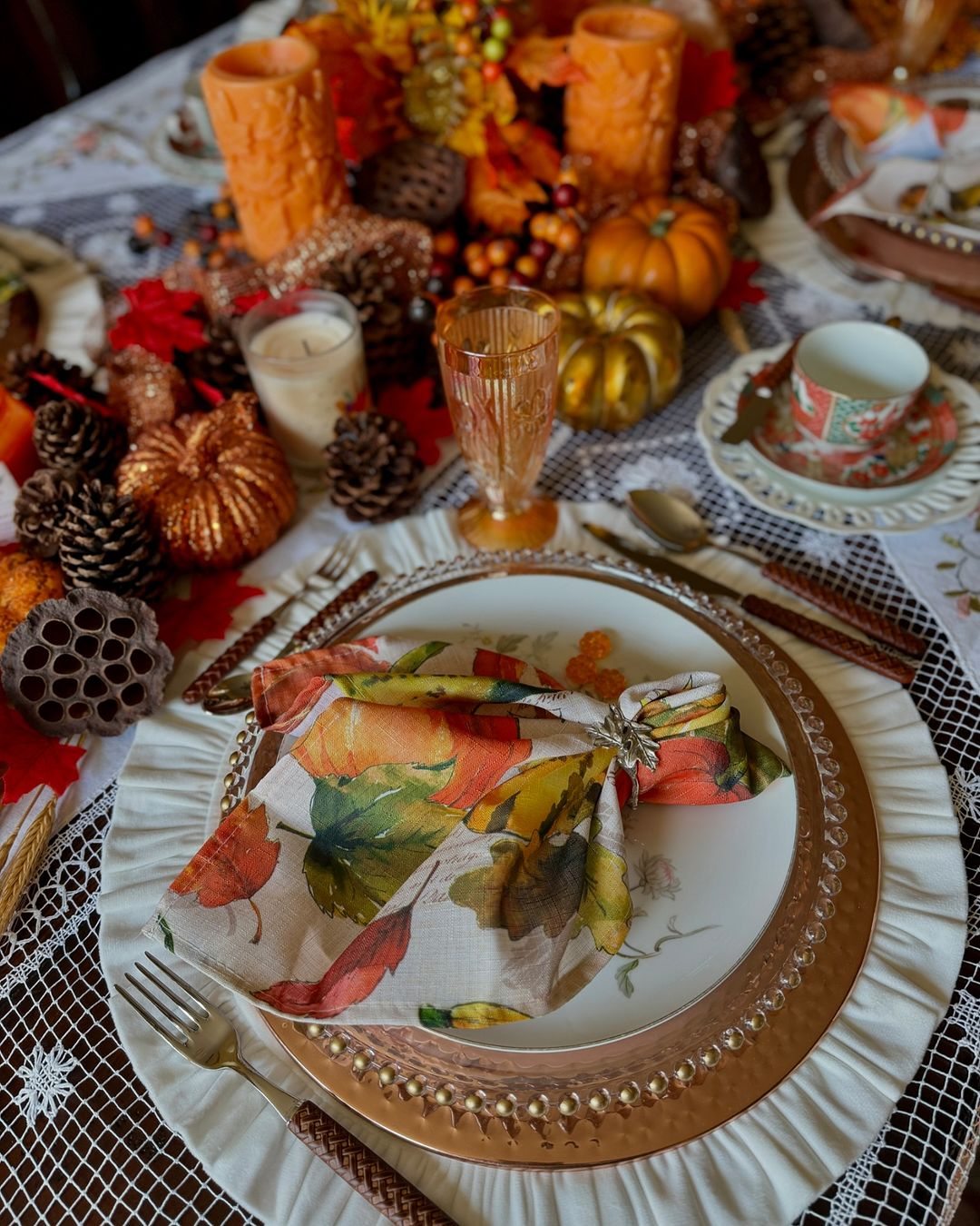 Napkin fold design