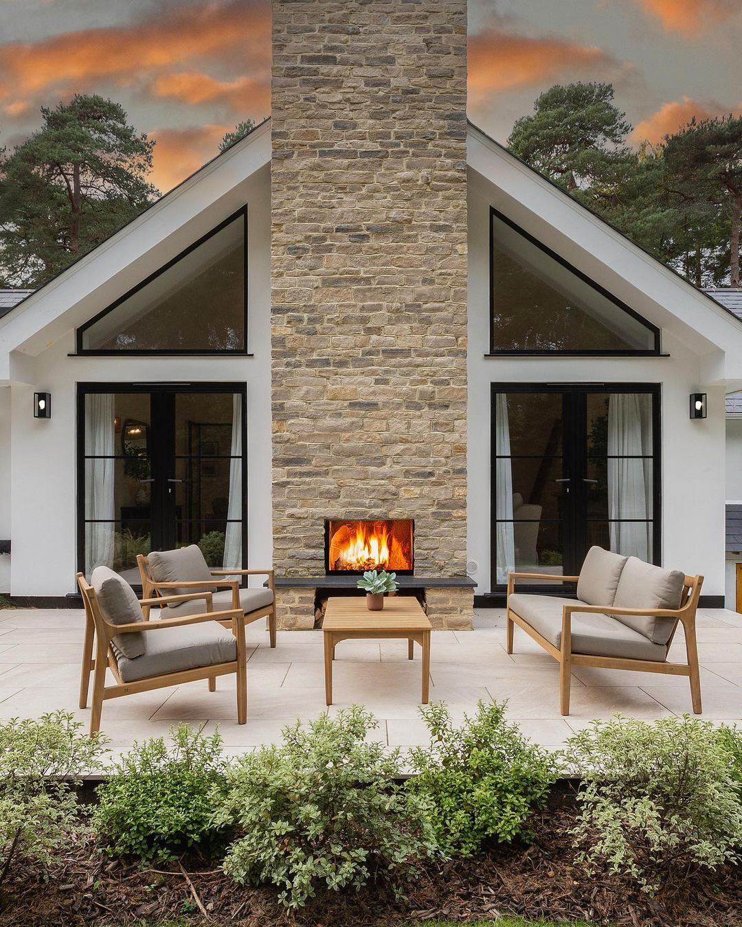 Outdoor seating