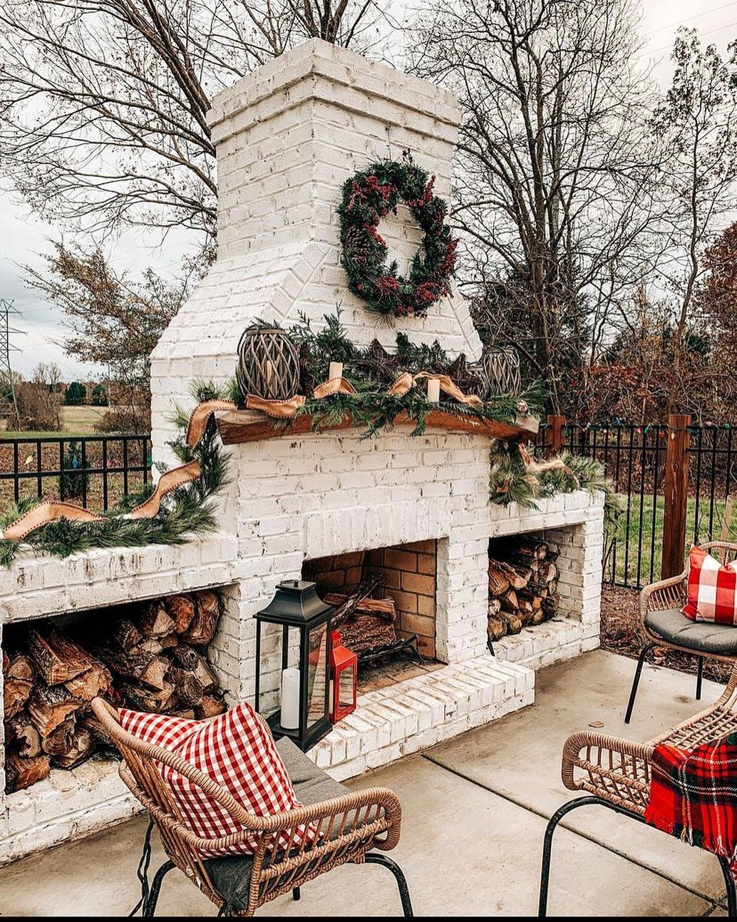 Festive greenery