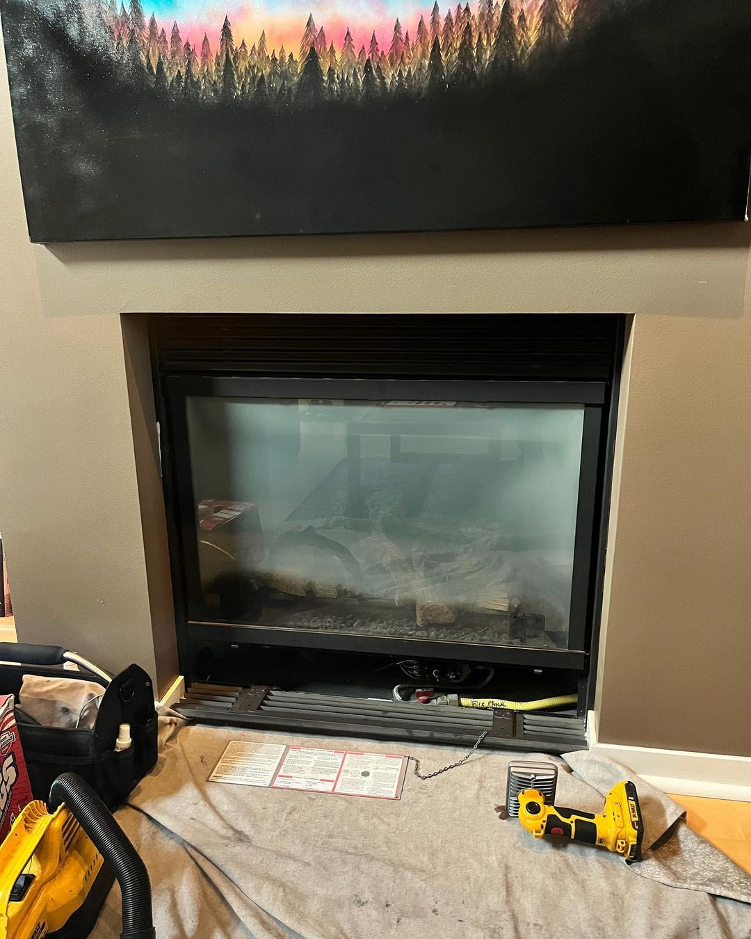 Fireplace and chimney cleaning