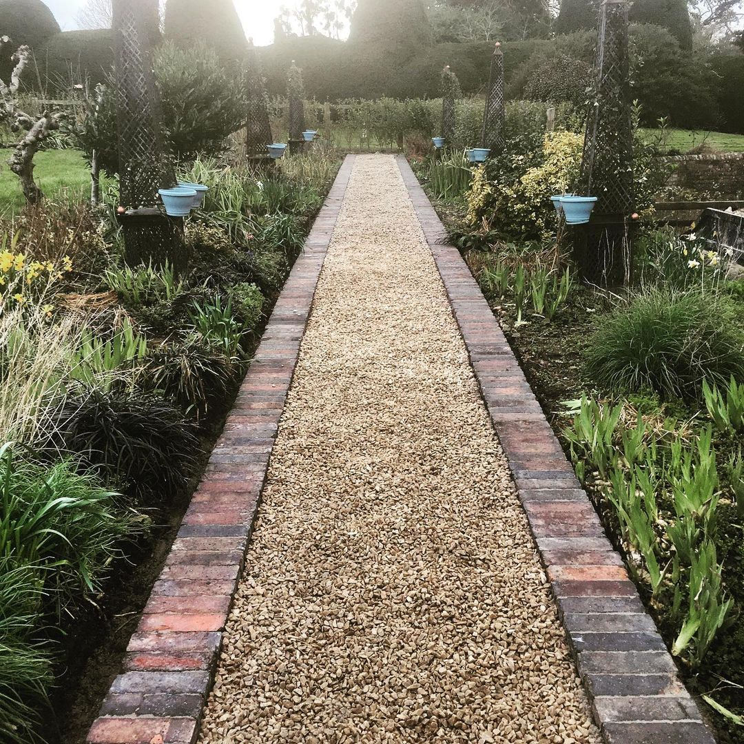 Gravel pathway