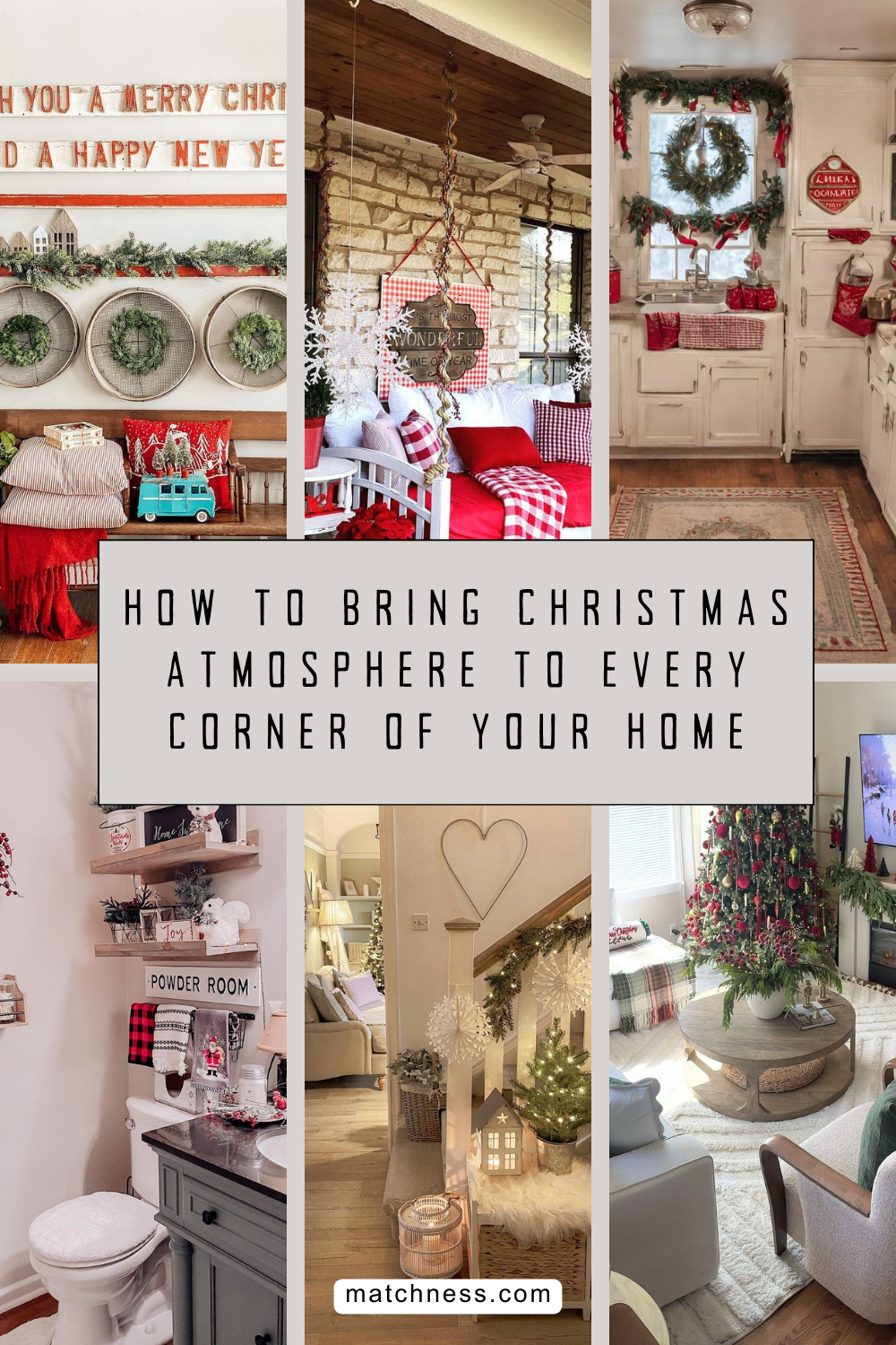 How to bring christmas atmosphere to every corner of your home