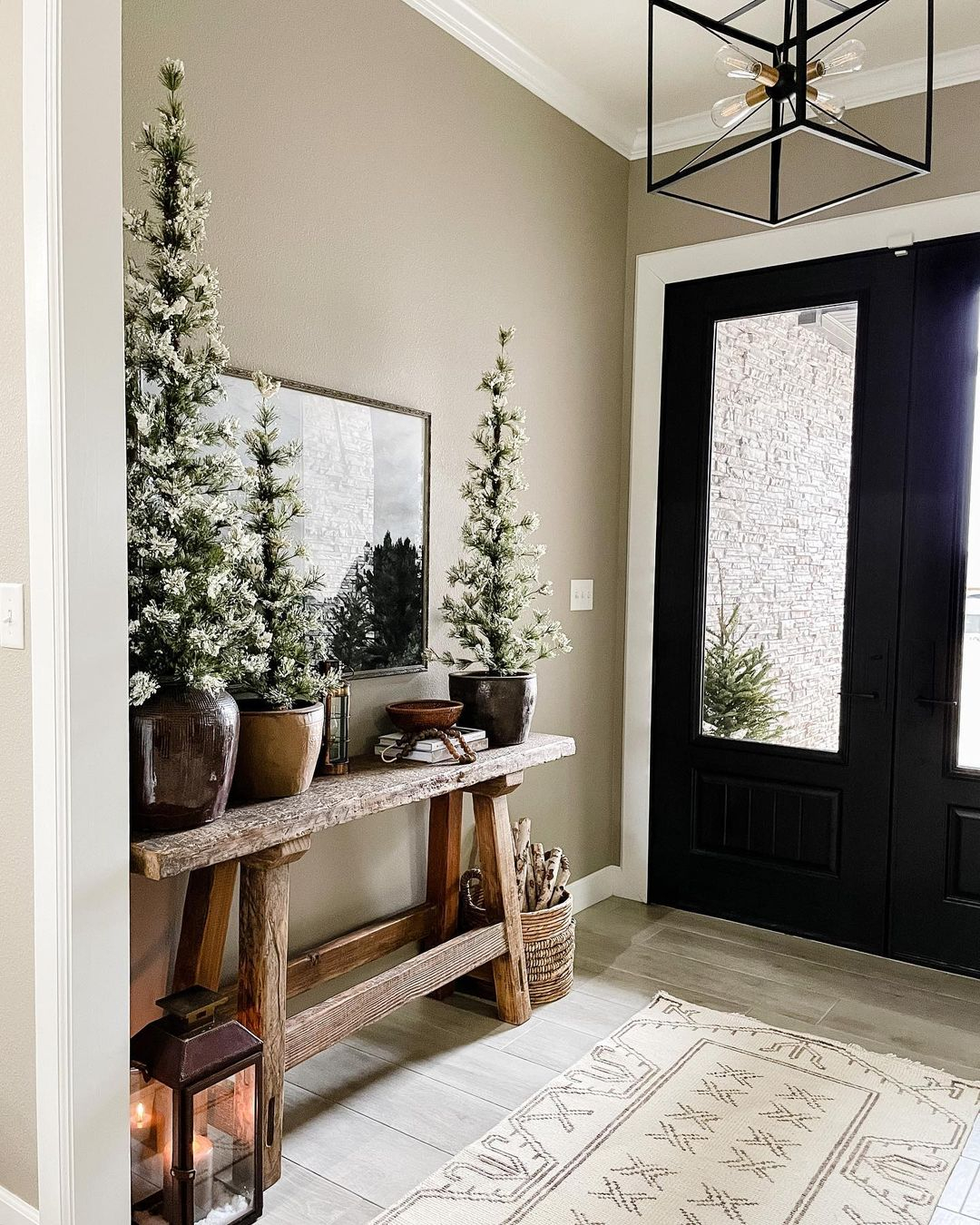 Rustic and natural element