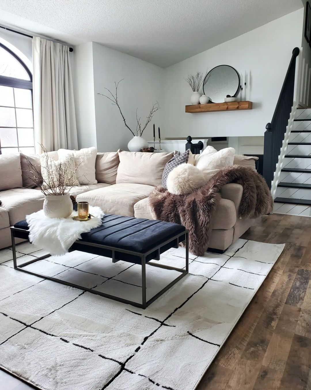 Thick rug
