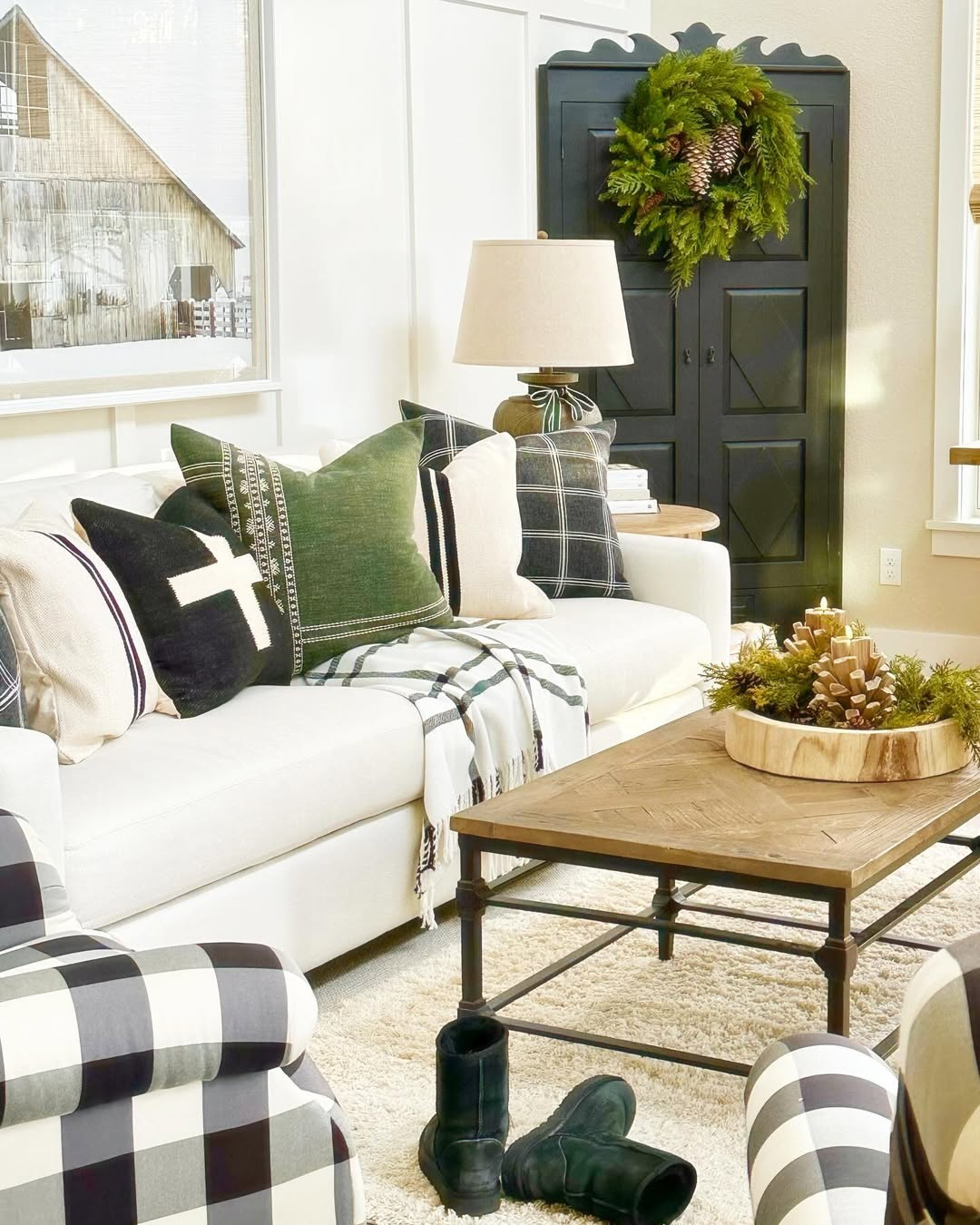 After-Christmas decor