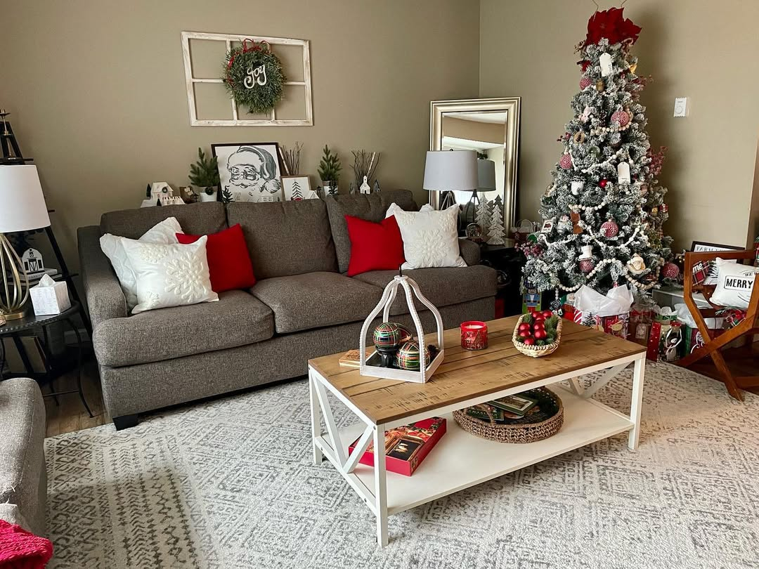 Christmas apartment decor