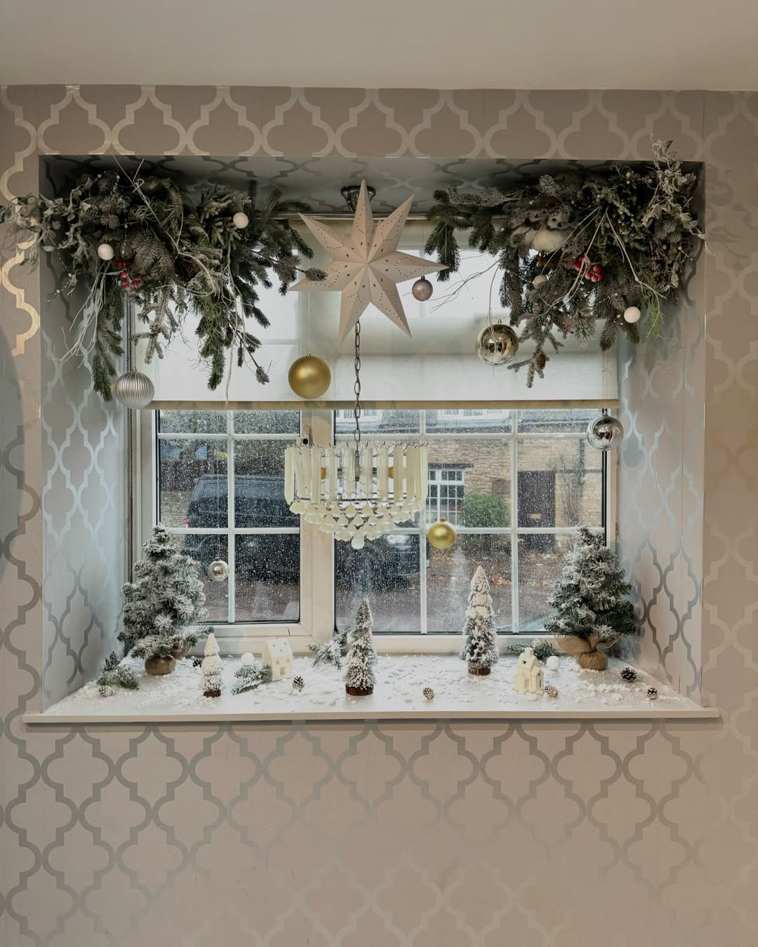 Christmas window