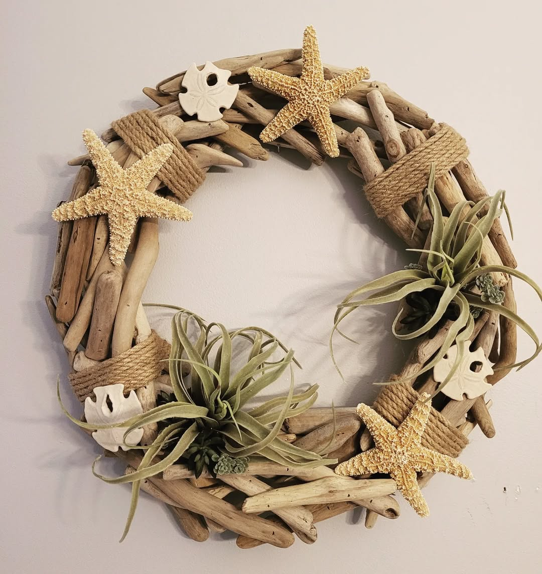 Driftwood wreath