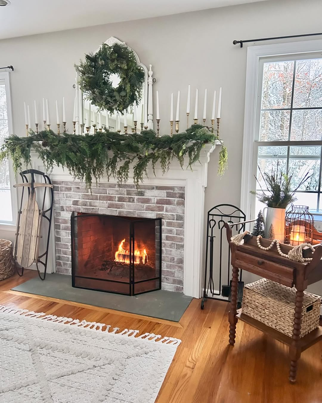 Fireplace decor