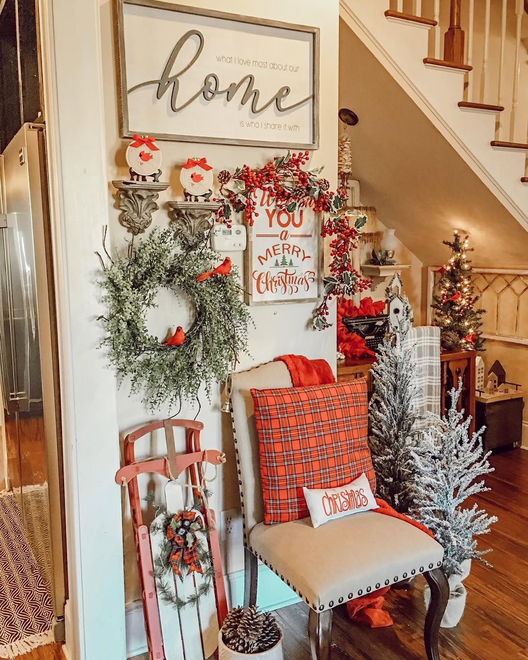 Traditional sleigh theme