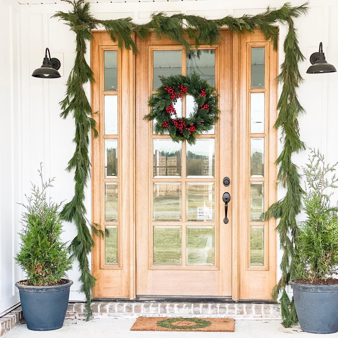 Wreath and garland