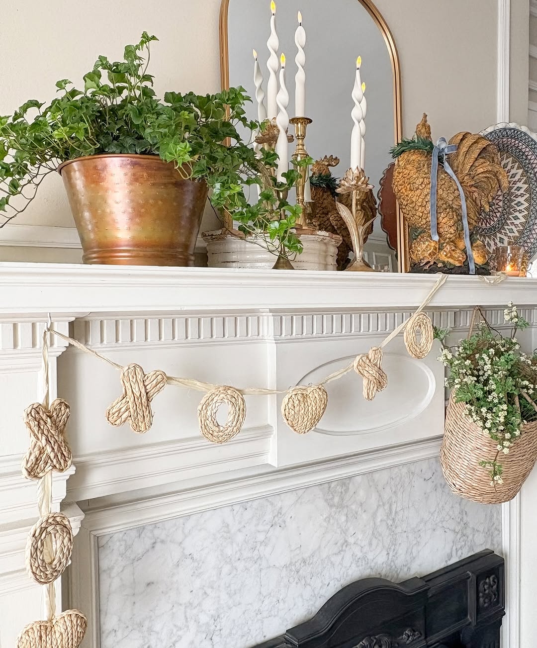 DIY Valentine's garland