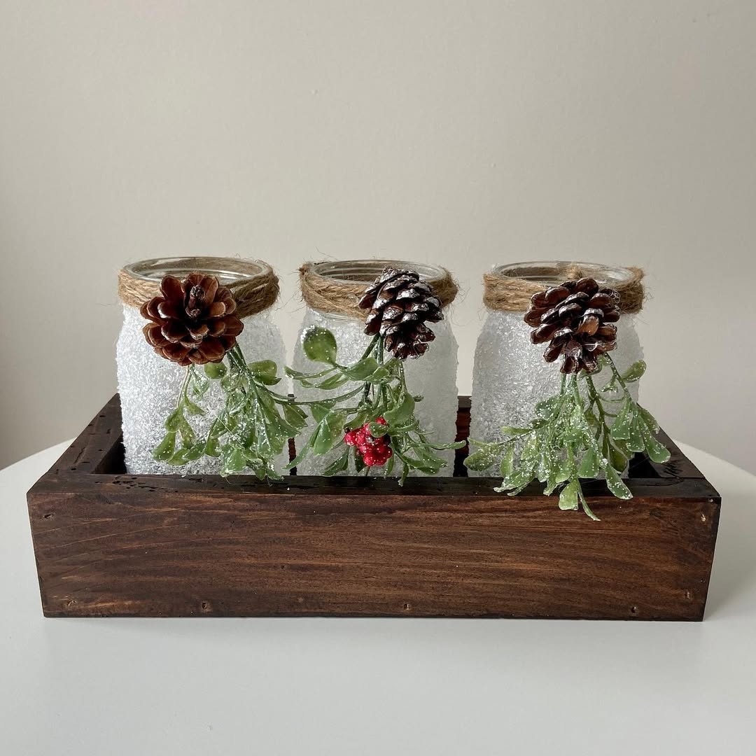 Rustic centerpiece