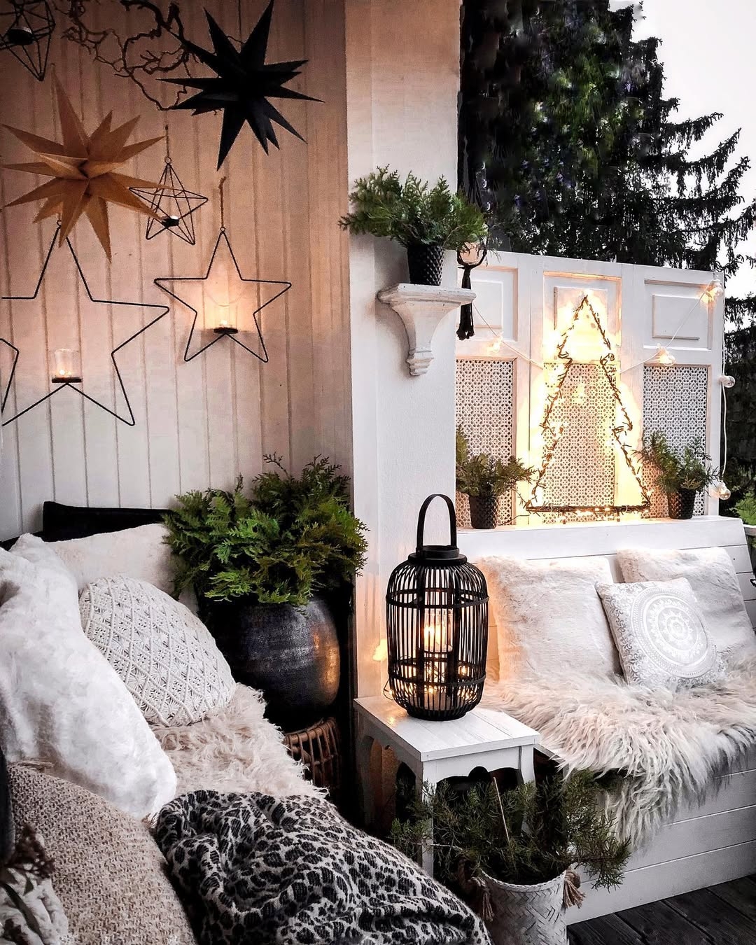 Winter balcony