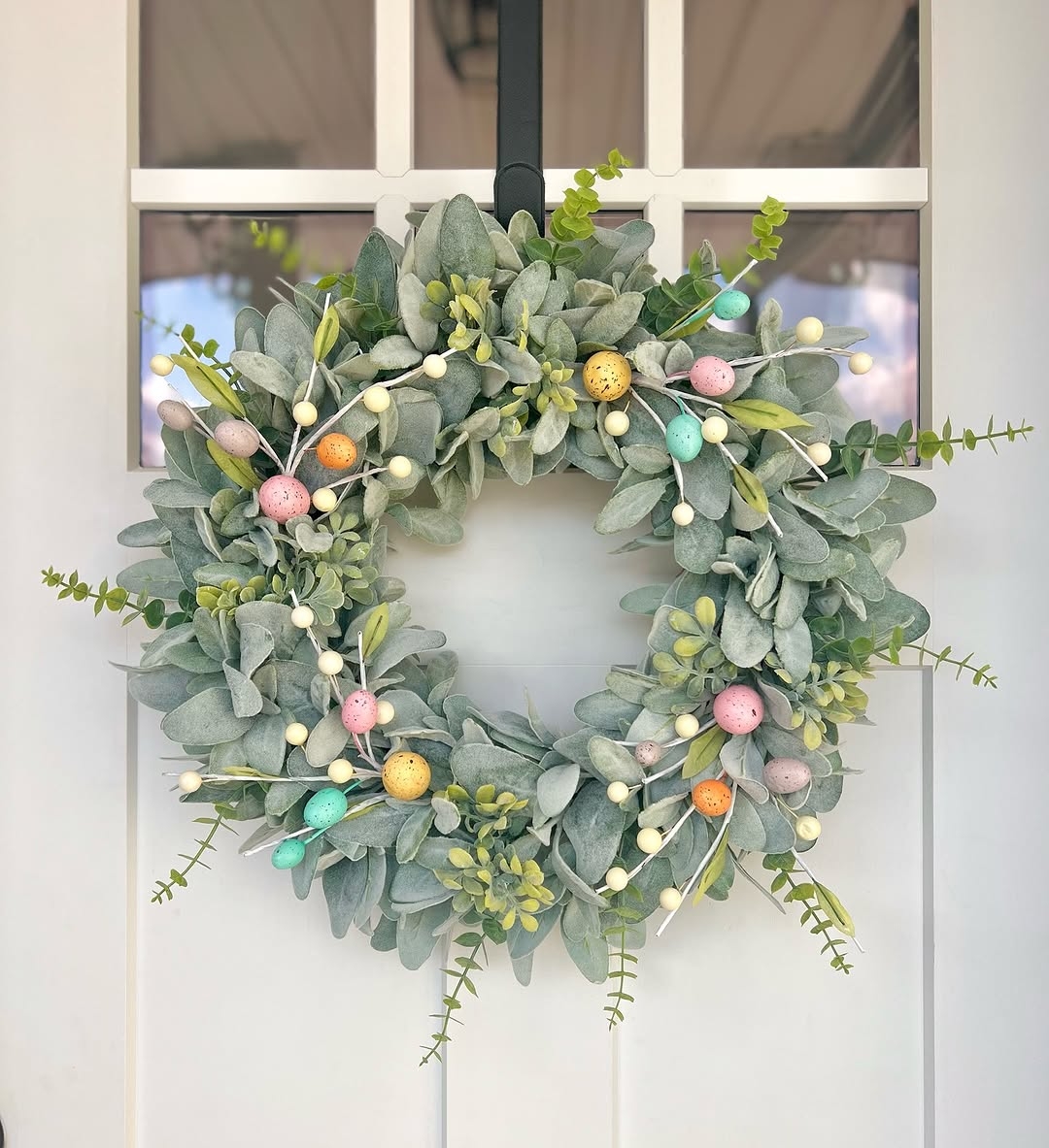 Easter-themed wreath