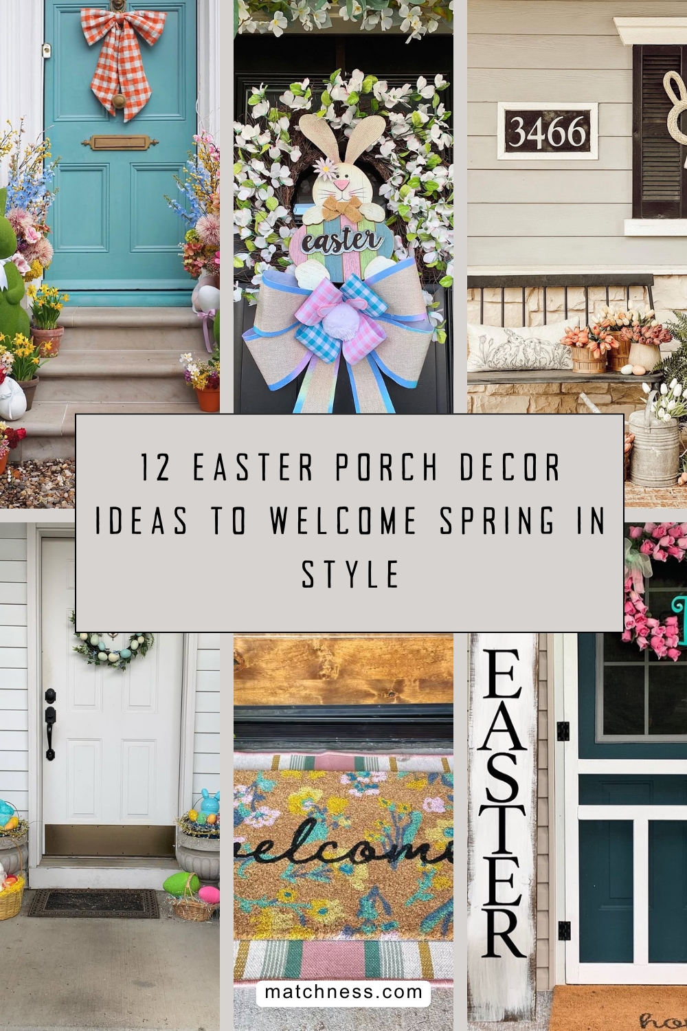 12 easter porch decor ideas to welcome spring in style