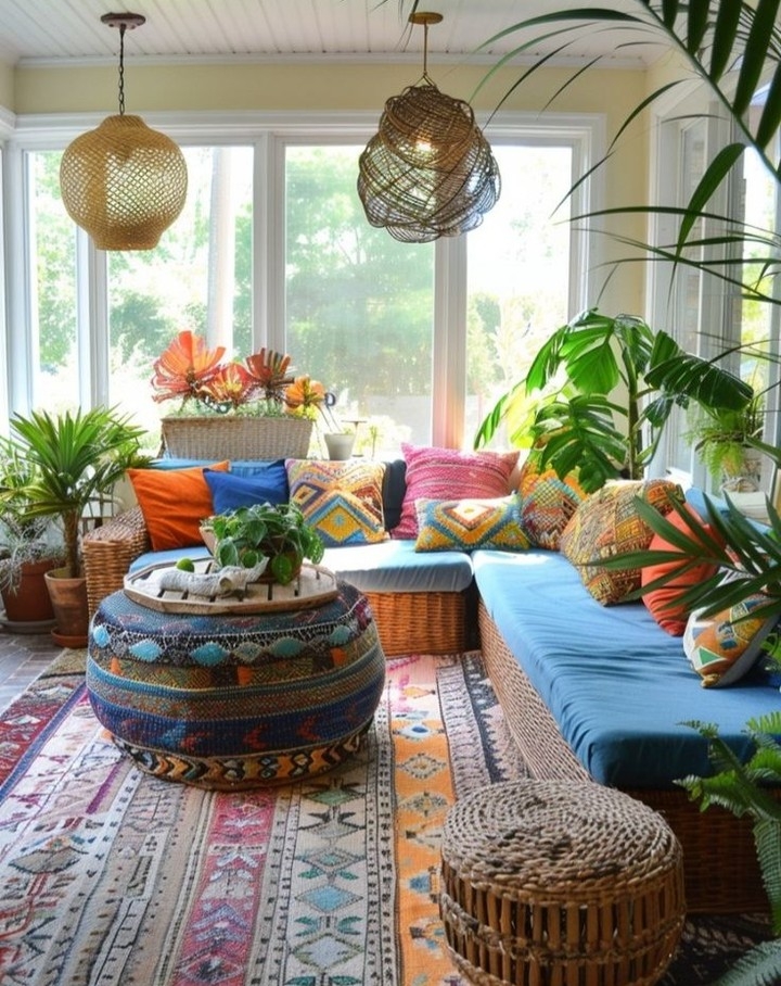 Bohemian-inspired furniture
