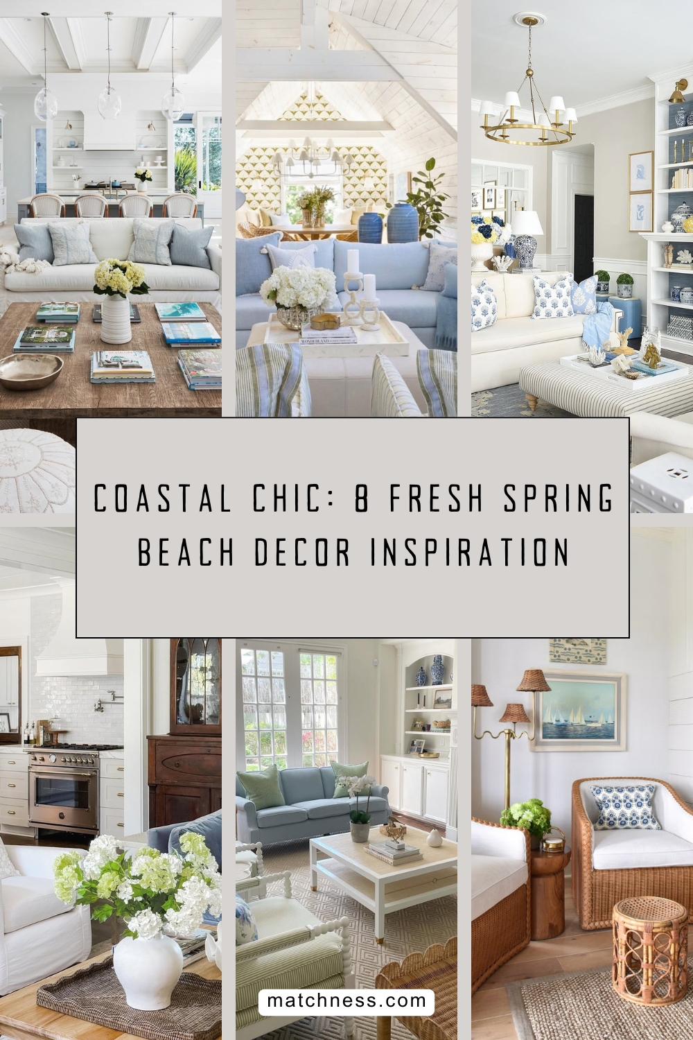 Coastal chic 8 fresh spring beach decor inspiration