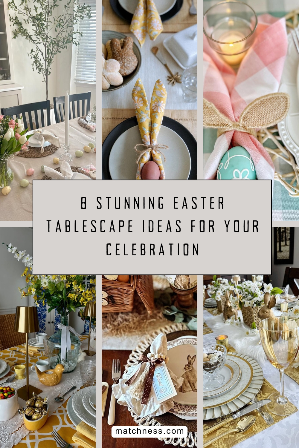 Easter tablescape ideas