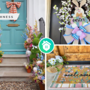 Easter porch decor